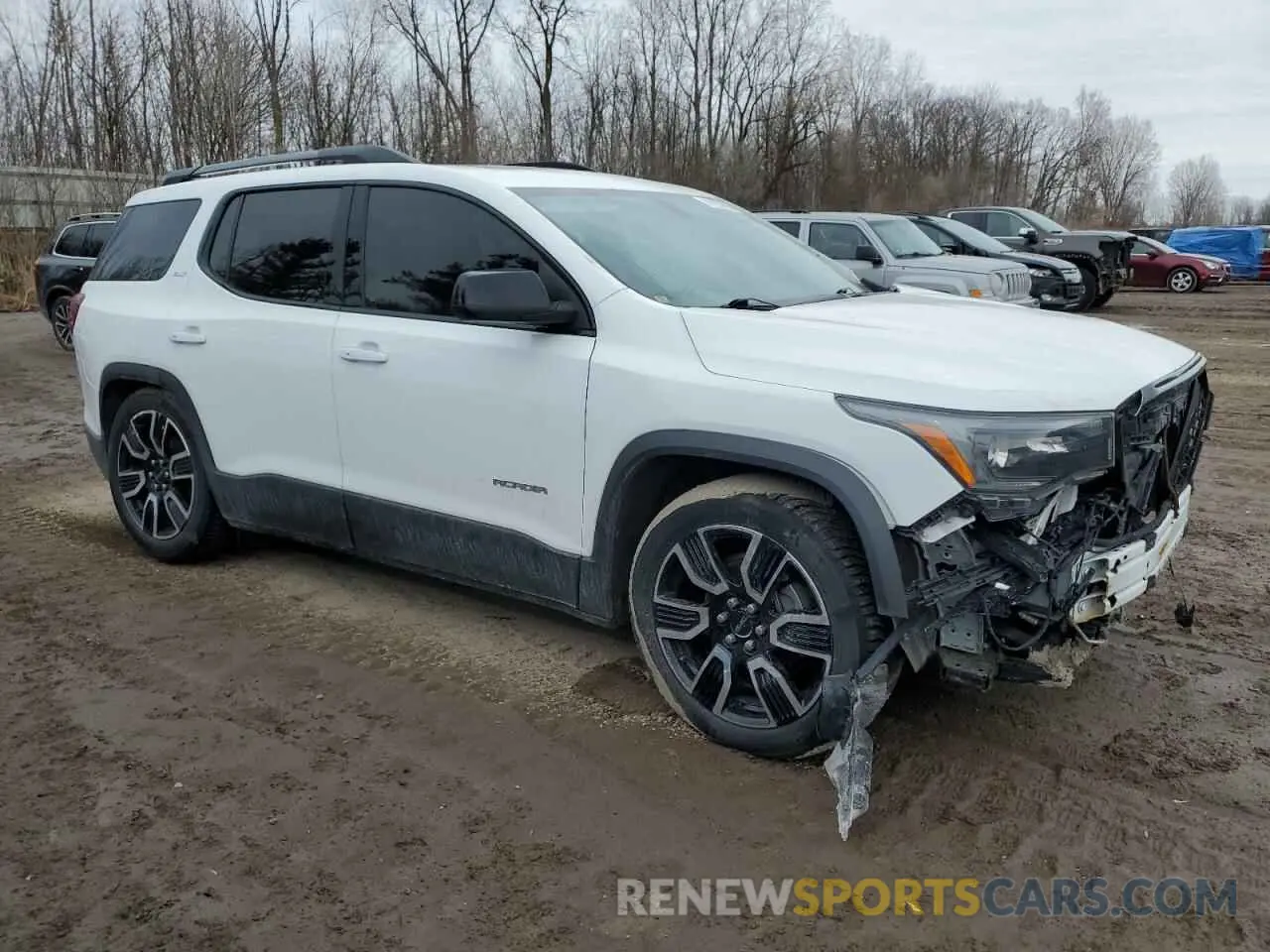 4 fotografías del automóvil dañado 1GKKNULS9KZ286187 GMC ACADIA 2019