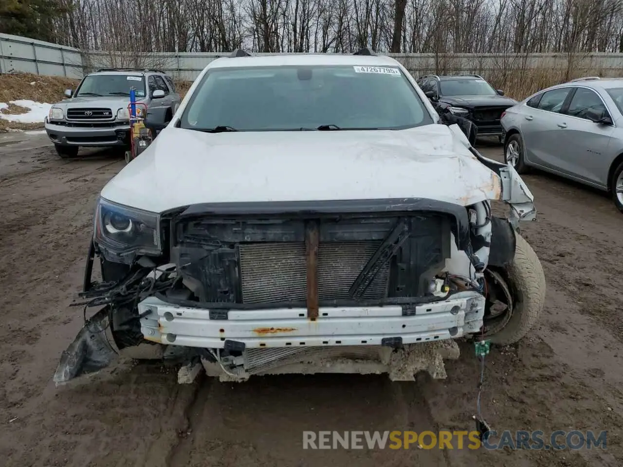 5 fotografías del automóvil dañado 1GKKNULS9KZ286187 GMC ACADIA 2019