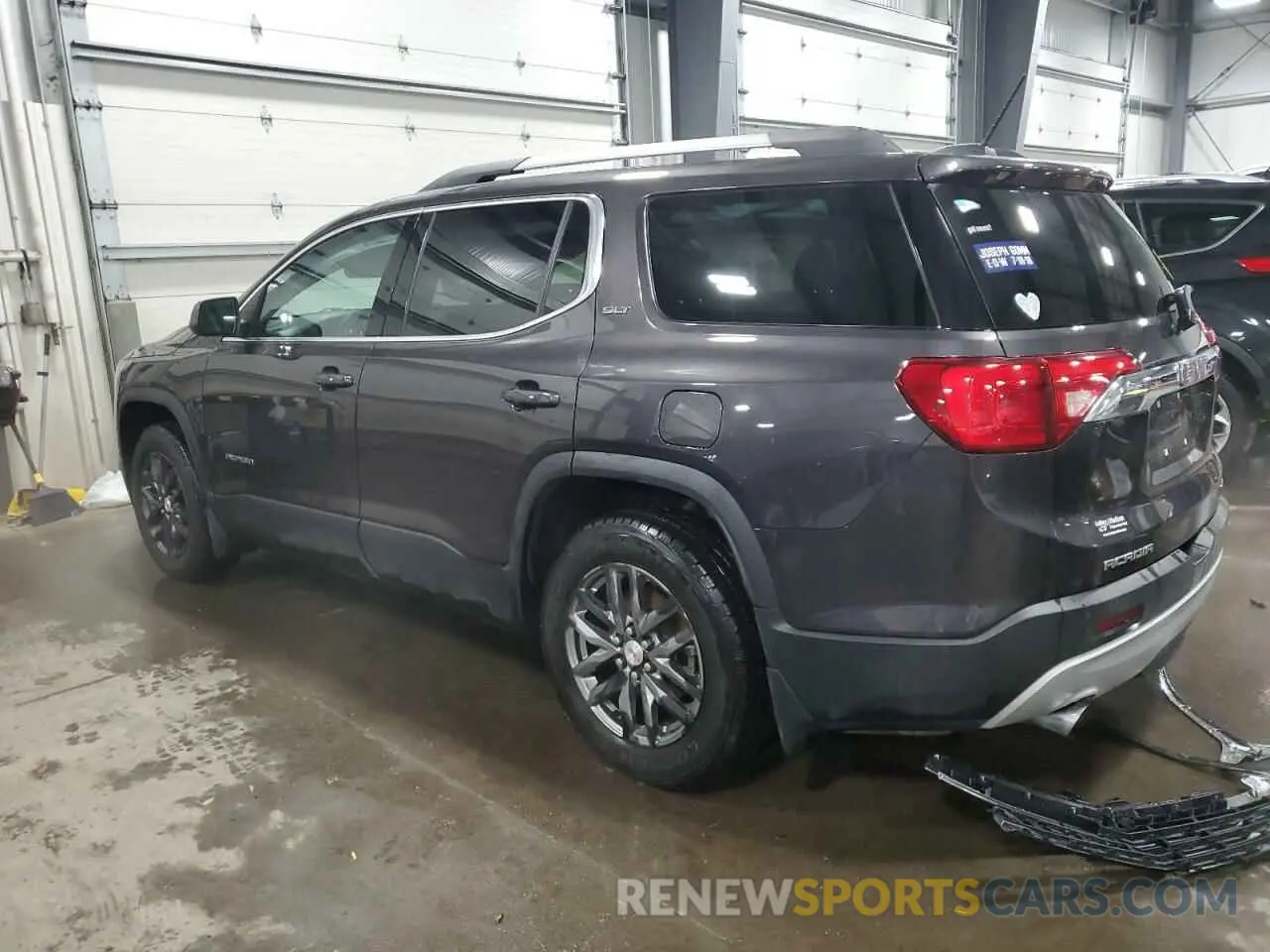 2 fotografías del automóvil dañado 1GKKNULSXKZ107896 GMC ACADIA 2019