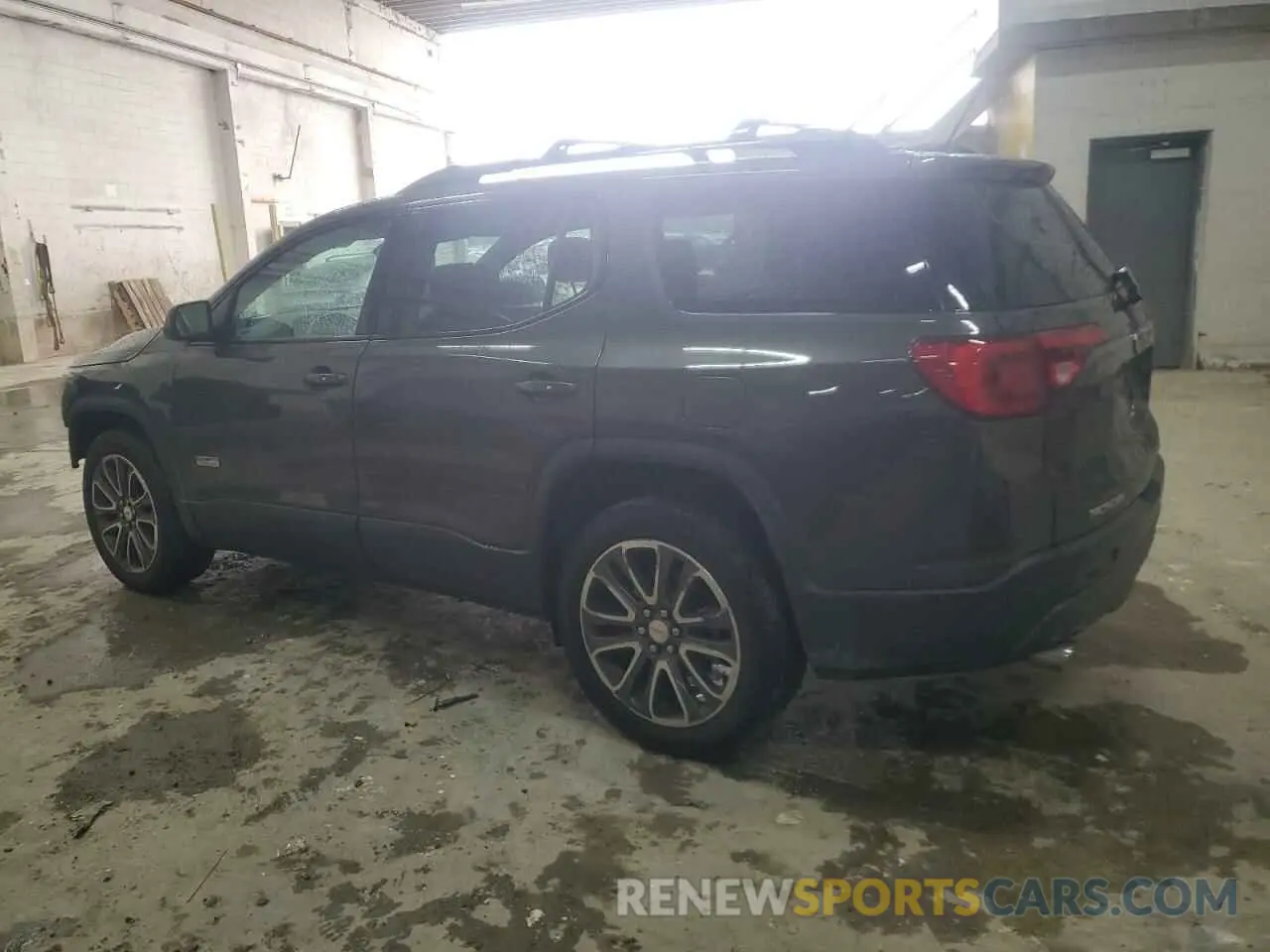 2 fotografías del automóvil dañado 1GKKNVLS2KZ254056 GMC ACADIA 2019