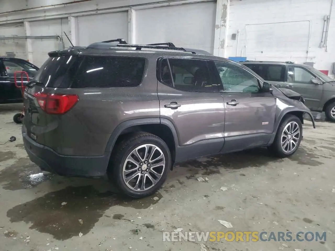 3 fotografías del automóvil dañado 1GKKNVLS2KZ254056 GMC ACADIA 2019