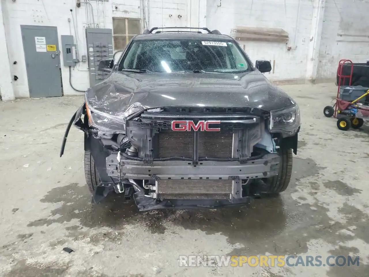 5 fotografías del automóvil dañado 1GKKNVLS2KZ254056 GMC ACADIA 2019