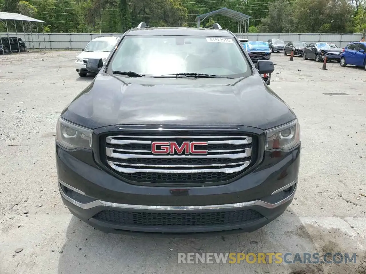 5 fotografías del automóvil dañado 1GKKNVLS3KZ238352 GMC ACADIA 2019