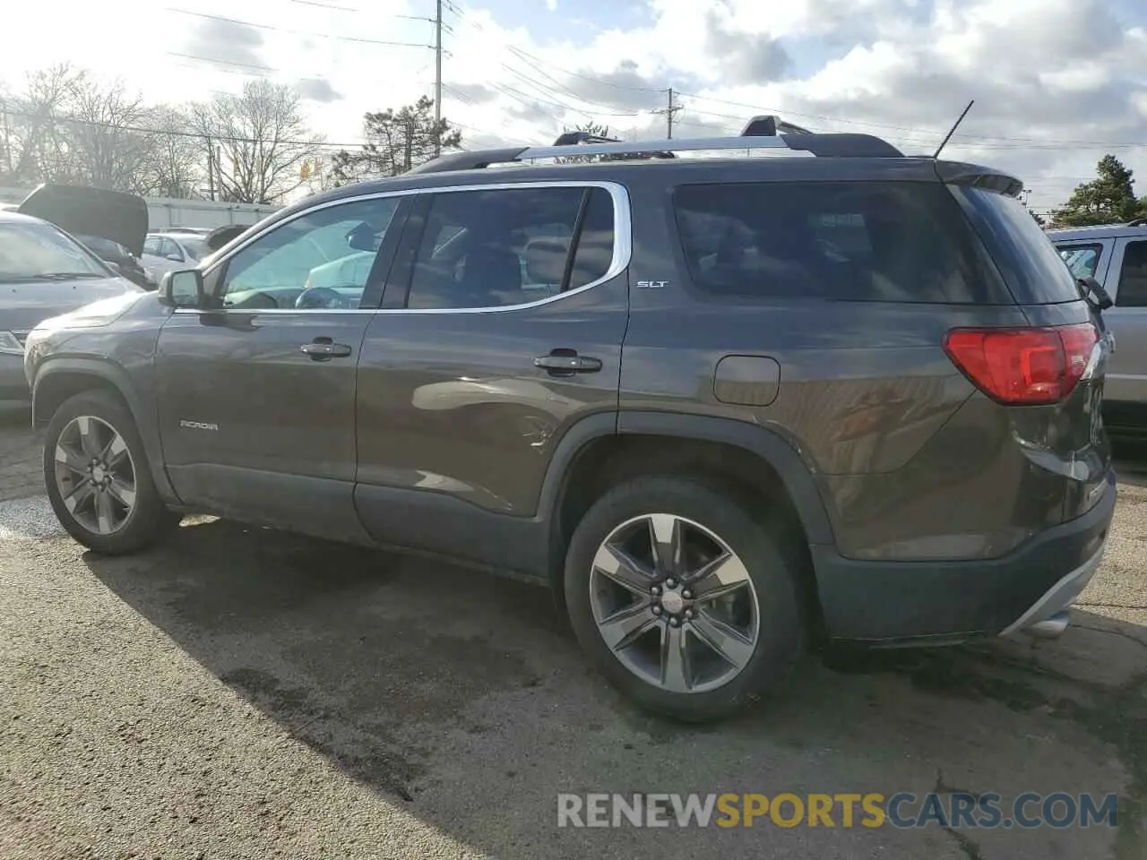 2 fotografías del automóvil dañado 1GKKNWLS0KZ153149 GMC ACADIA 2019
