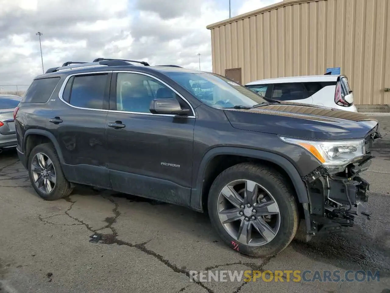 4 fotografías del automóvil dañado 1GKKNWLS0KZ153149 GMC ACADIA 2019