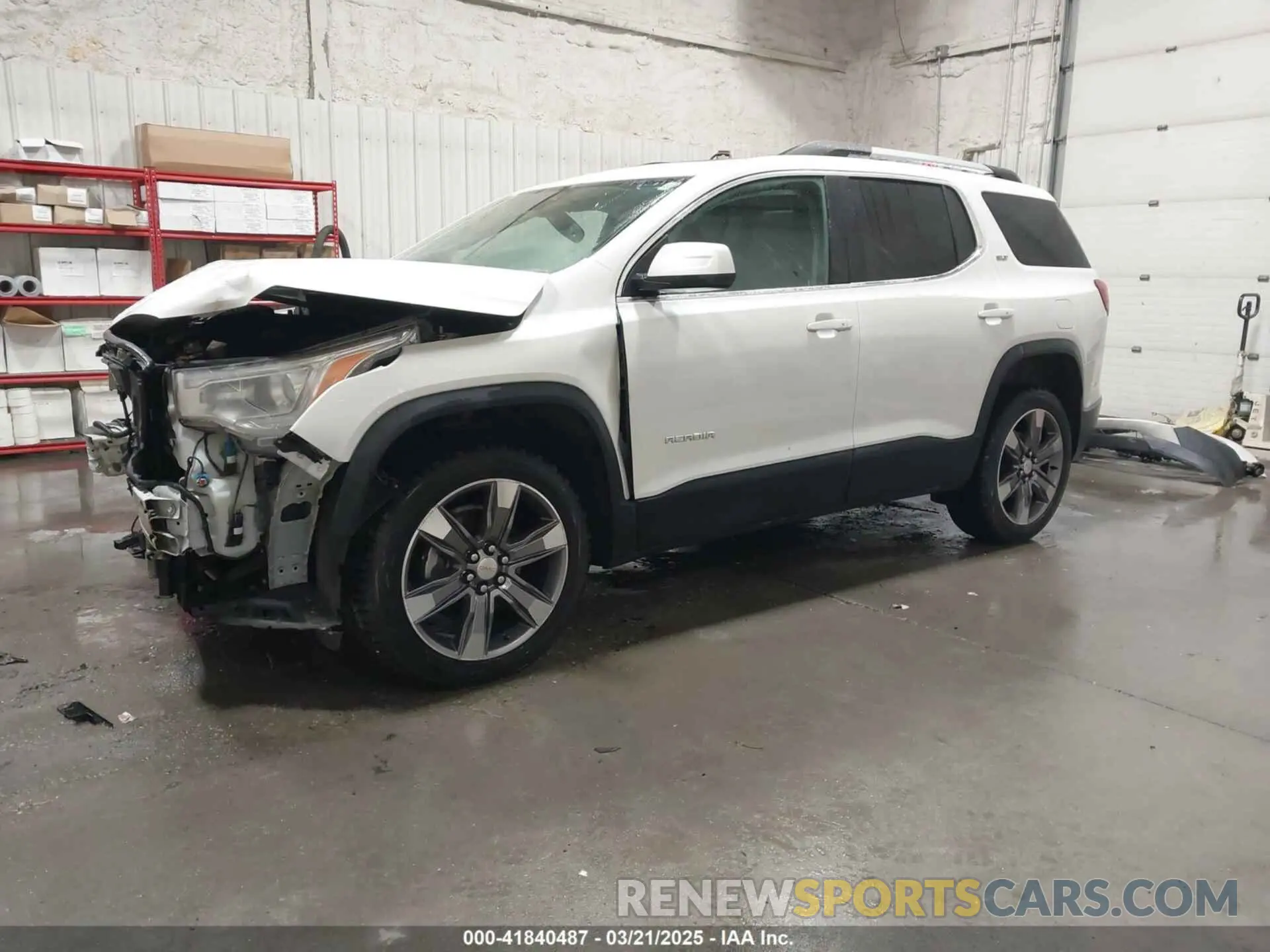 2 fotografías del automóvil dañado 1GKKNWLS6KZ161319 GMC ACADIA 2019
