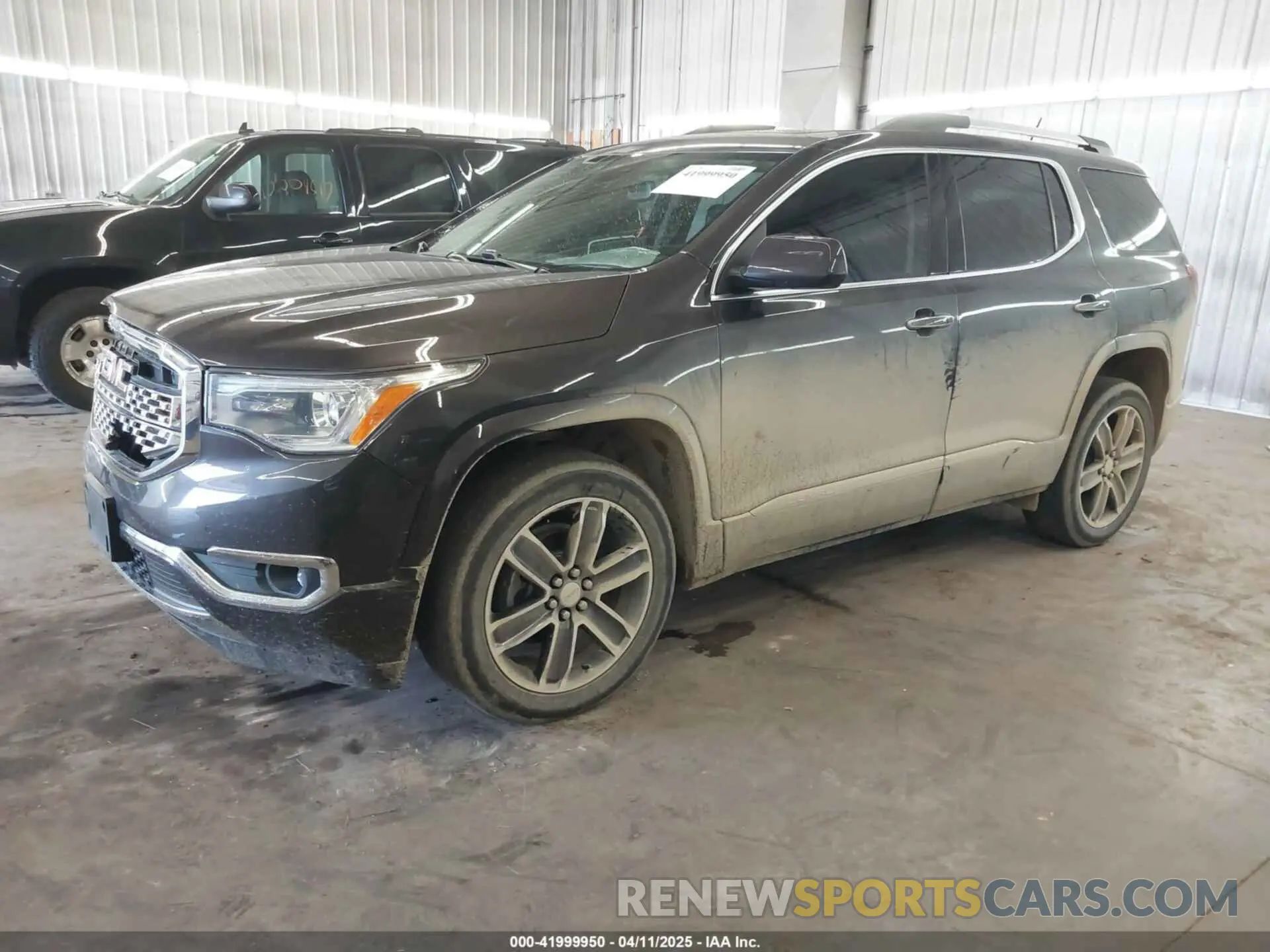 2 fotografías del automóvil dañado 1GKKNXLS1KZ100353 GMC ACADIA 2019