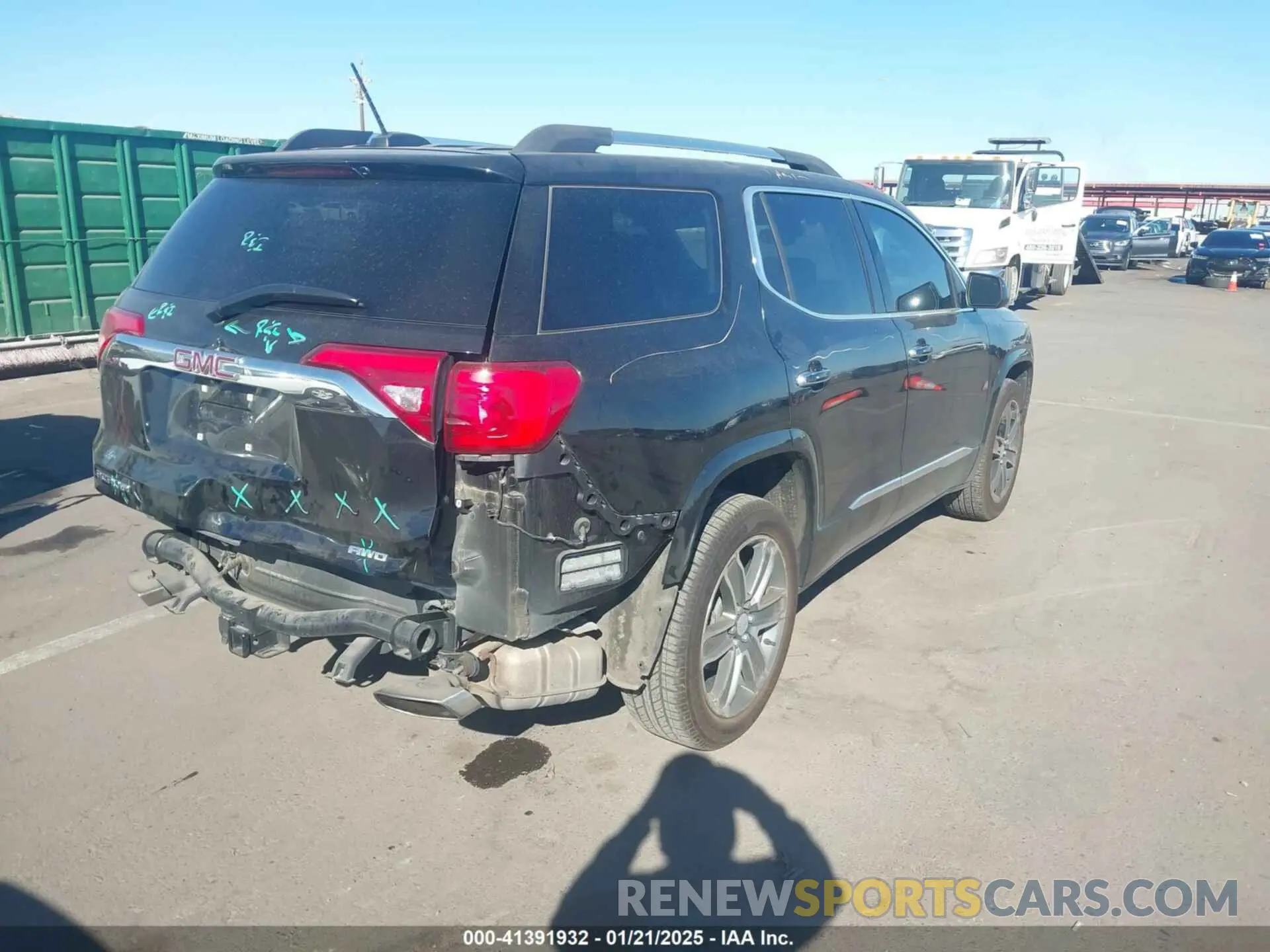 4 fotografías del automóvil dañado 1GKKNXLS5KZ200407 GMC ACADIA 2019