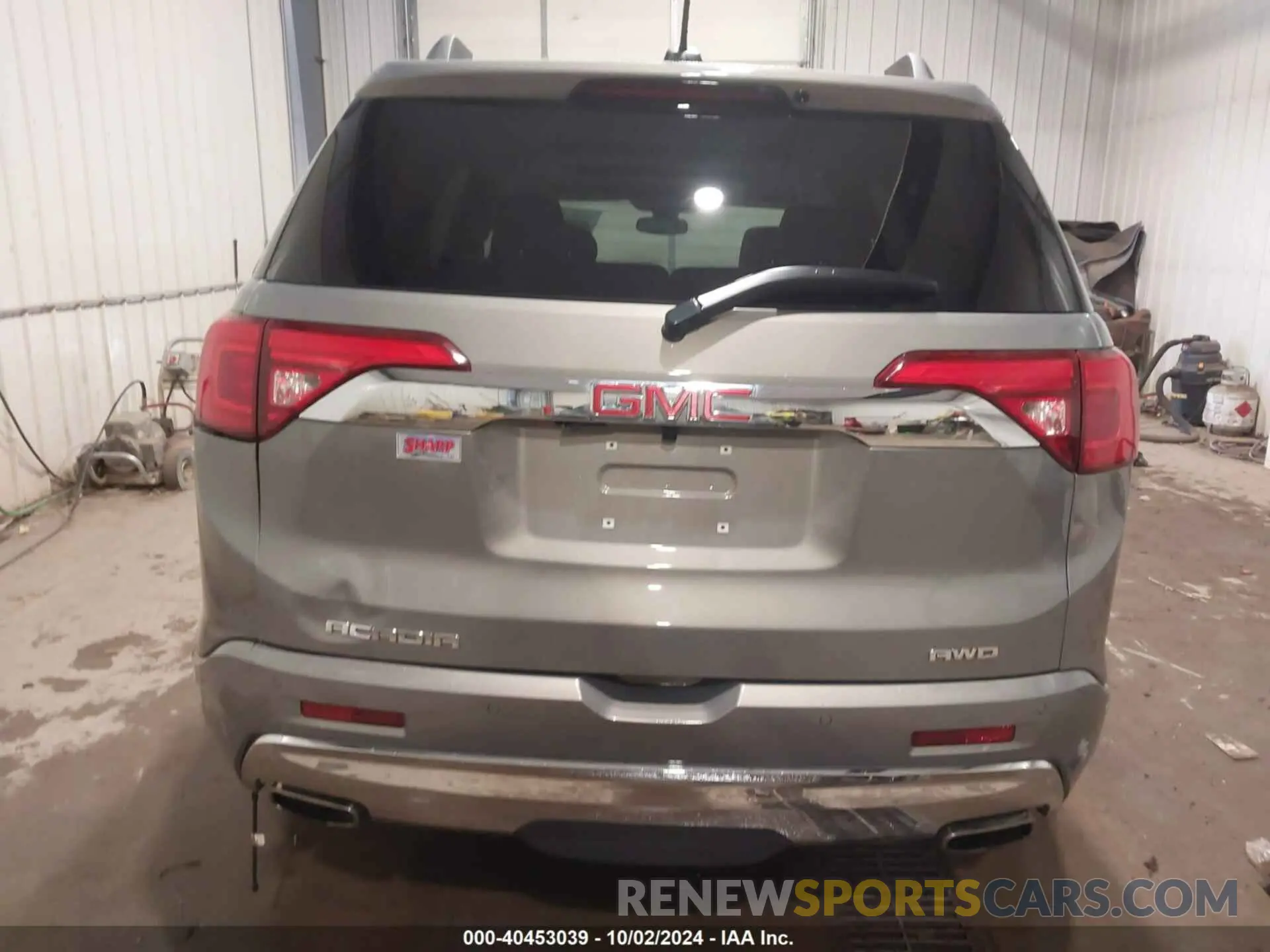 17 fotografías del automóvil dañado 1GKKNXLS6KZ142226 GMC ACADIA 2019