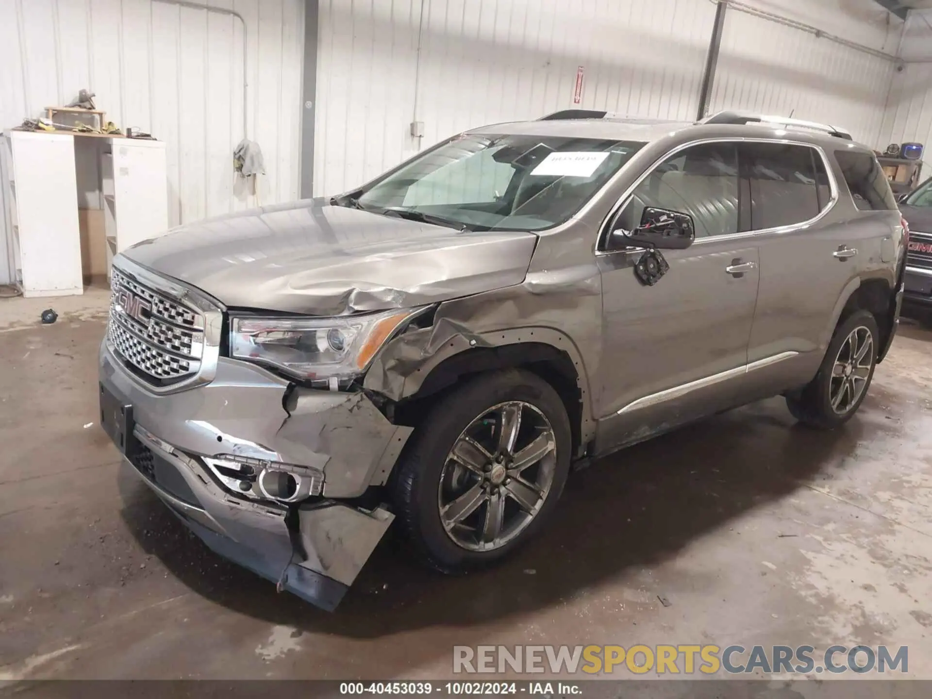 2 fotografías del automóvil dañado 1GKKNXLS6KZ142226 GMC ACADIA 2019