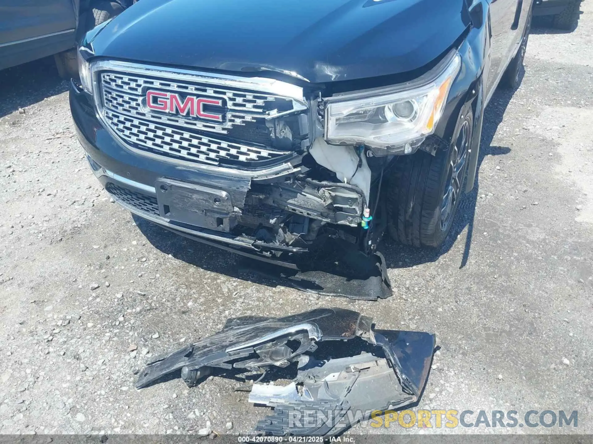 6 fotografías del automóvil dañado 1GKKNXLS7KZ226863 GMC ACADIA 2019