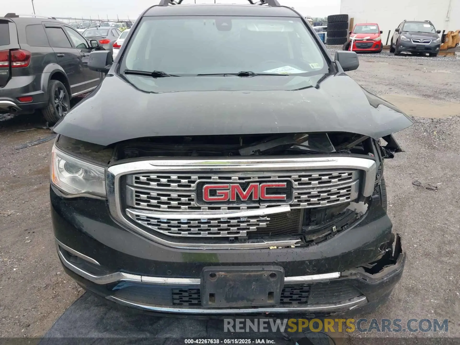 12 fotografías del automóvil dañado 1GKKNXLSXKZ100397 GMC ACADIA 2019