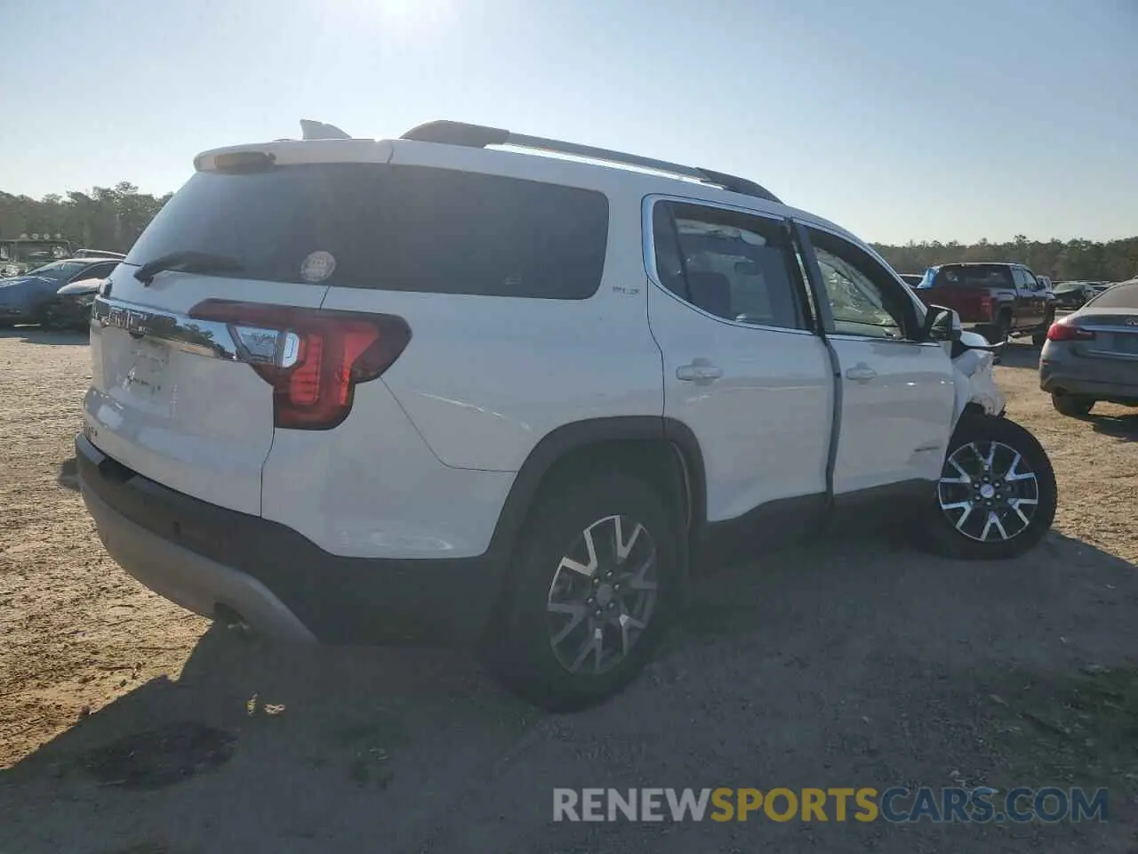 3 fotografías del automóvil dañado 1GKKNKLA4LZ240358 GMC ACADIA 2020