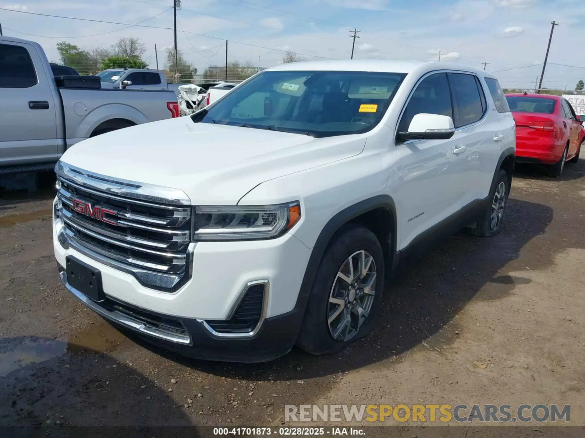 2 fotografías del automóvil dañado 1GKKNKLA5LZ159370 GMC ACADIA 2020