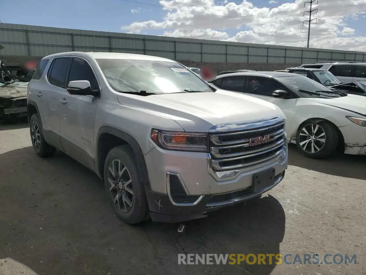 4 fotografías del automóvil dañado 1GKKNKLA7LZ229743 GMC ACADIA 2020