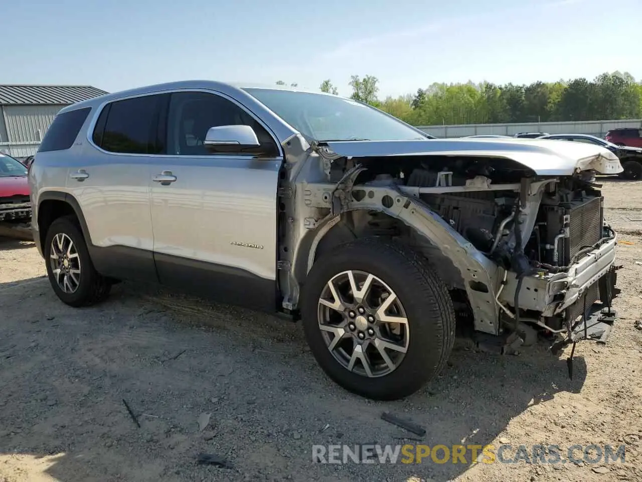 4 fotografías del automóvil dañado 1GKKNKLA8LZ208318 GMC ACADIA 2020