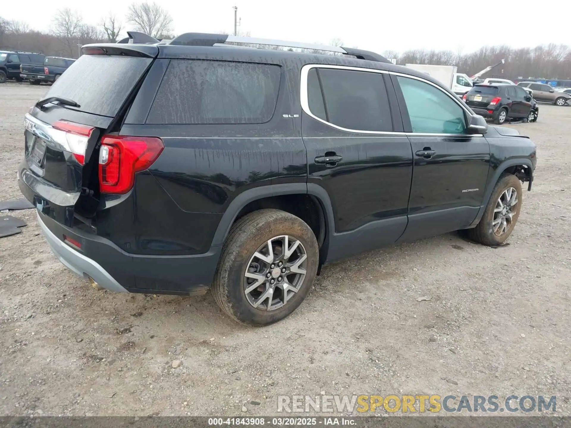 4 fotografías del automóvil dañado 1GKKNKLA8LZ219769 GMC ACADIA 2020