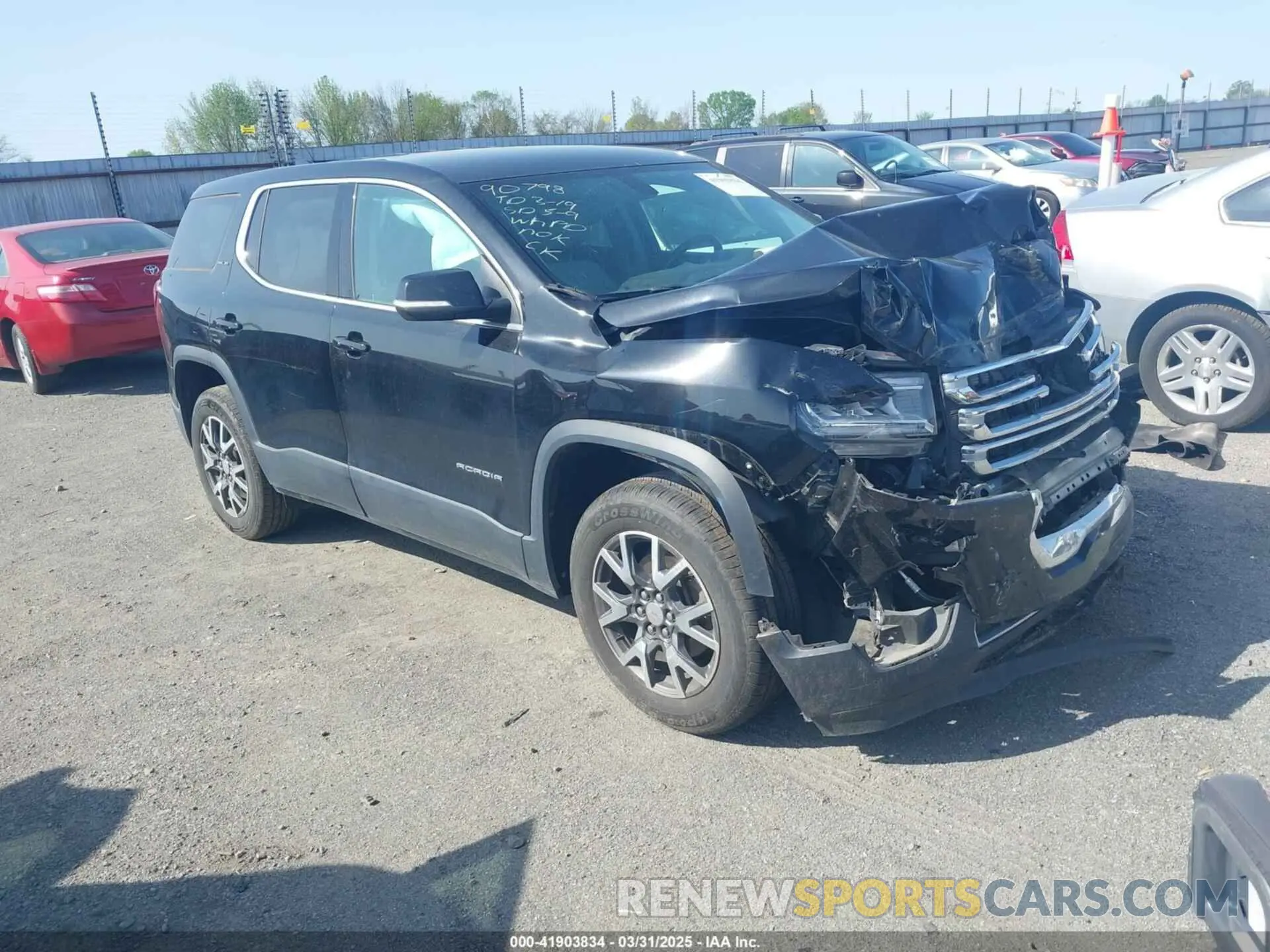 1 fotografías del automóvil dañado 1GKKNKLAXLZ210734 GMC ACADIA 2020