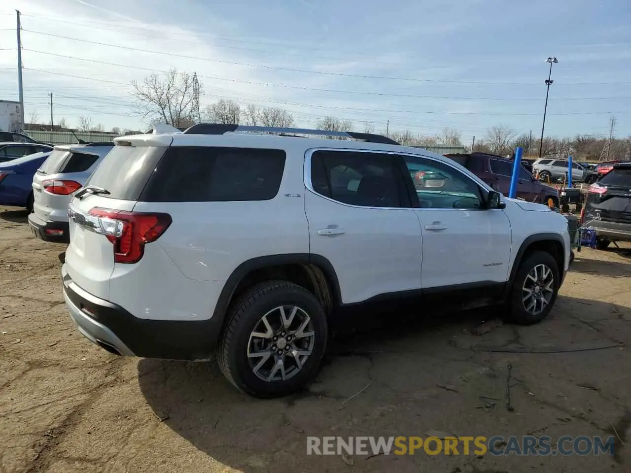 3 fotografías del automóvil dañado 1GKKNKLS2LZ176202 GMC ACADIA 2020