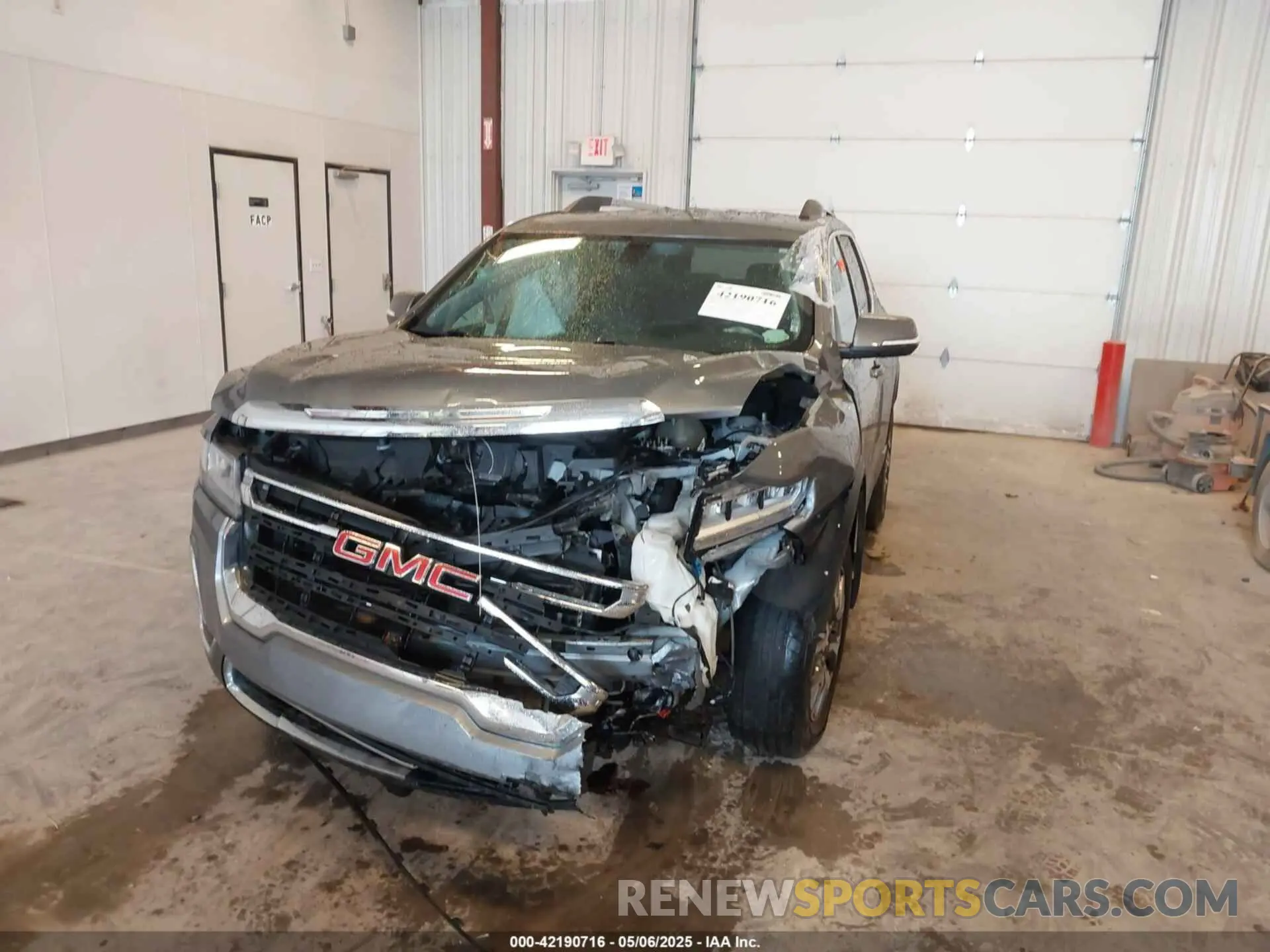 6 fotografías del automóvil dañado 1GKKNKLS2LZ186745 GMC ACADIA 2020