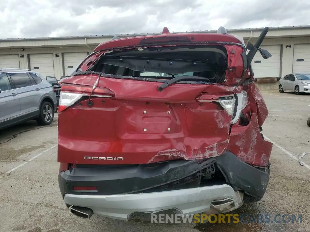 6 fotografías del automóvil dañado 1GKKNKLS3LZ200863 GMC ACADIA 2020