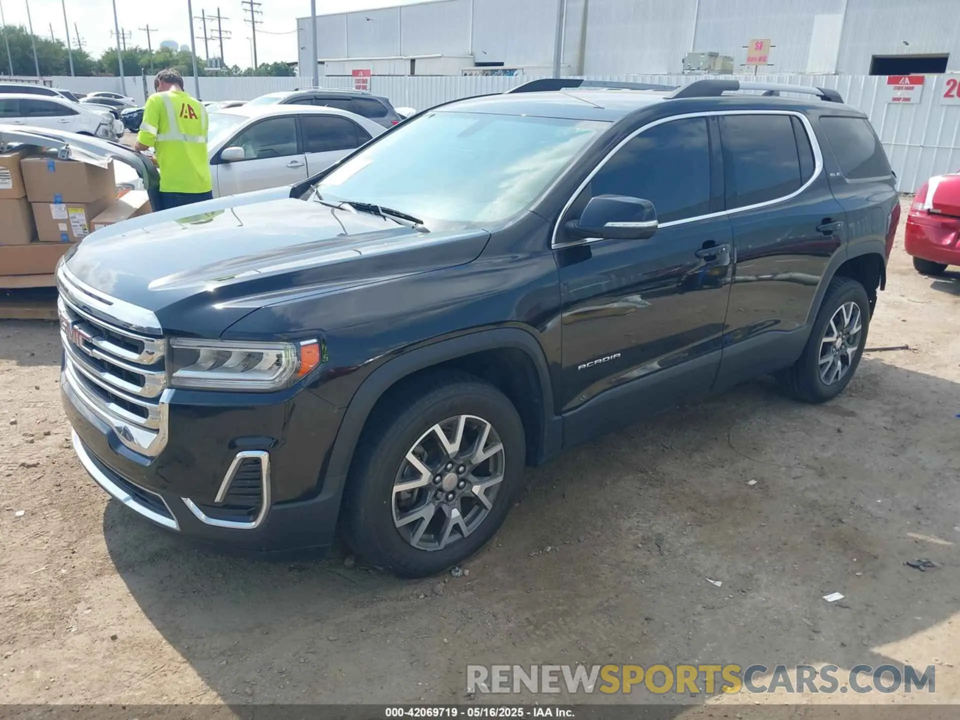 2 fotografías del automóvil dañado 1GKKNKLS4LZ128815 GMC ACADIA 2020