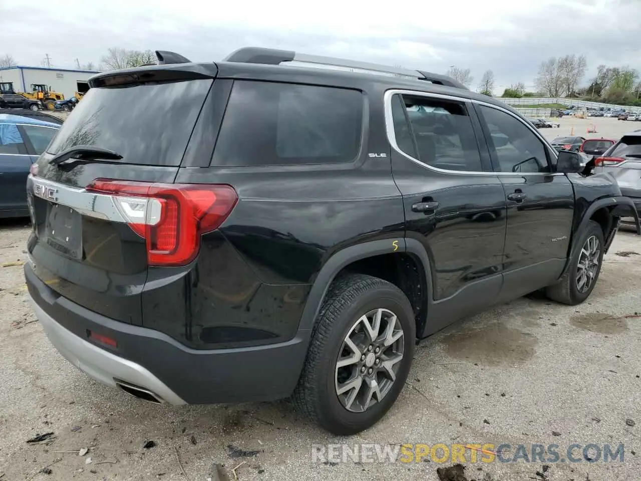 3 fotografías del automóvil dañado 1GKKNKLS7LZ141347 GMC ACADIA 2020
