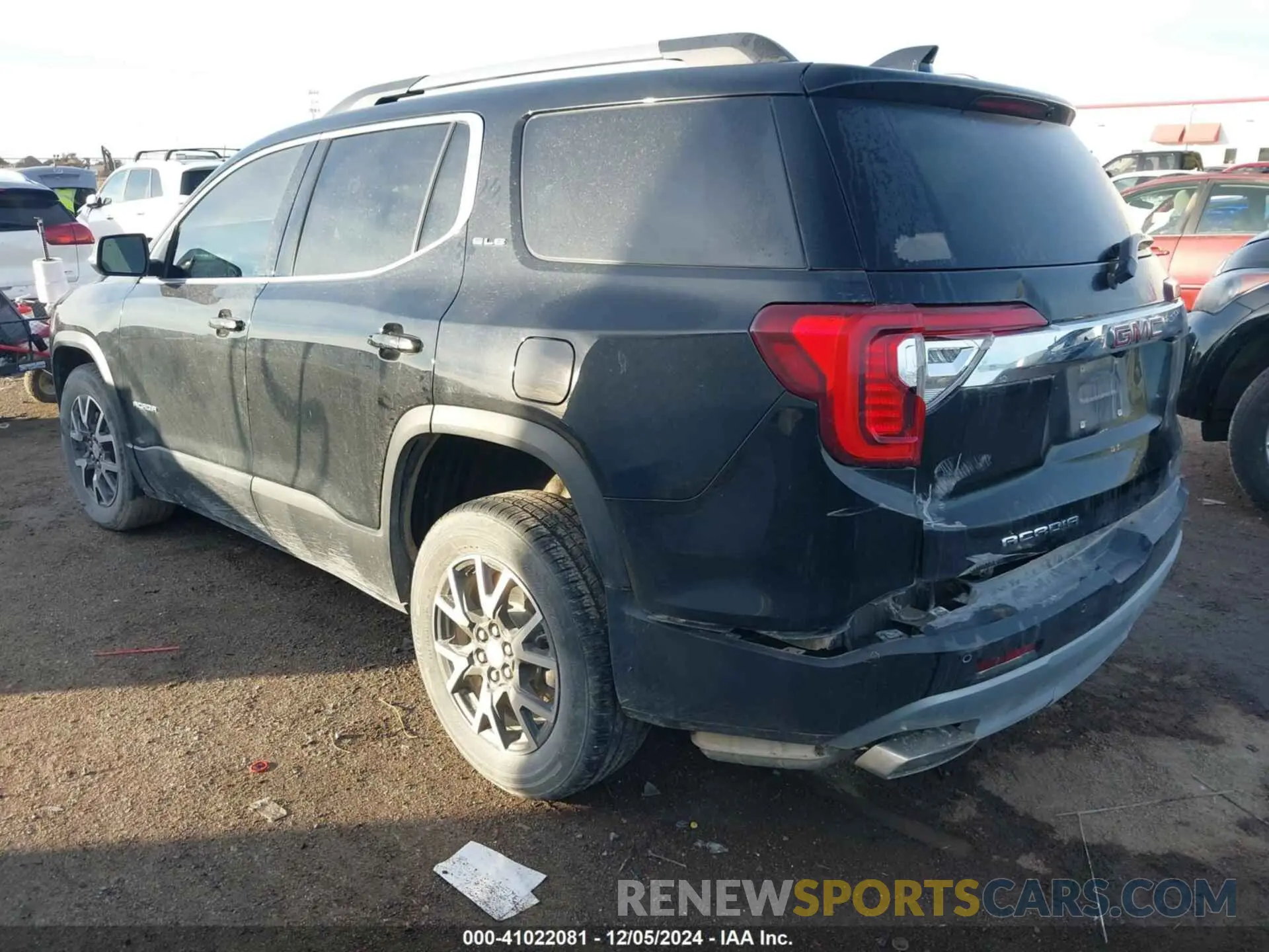 3 fotografías del automóvil dañado 1GKKNKLS9LZ167738 GMC ACADIA 2020