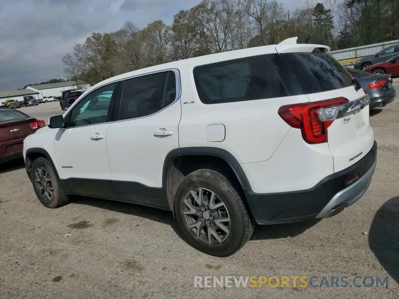2 fotografías del automóvil dañado 1GKKNKLSXLZ108231 GMC ACADIA 2020