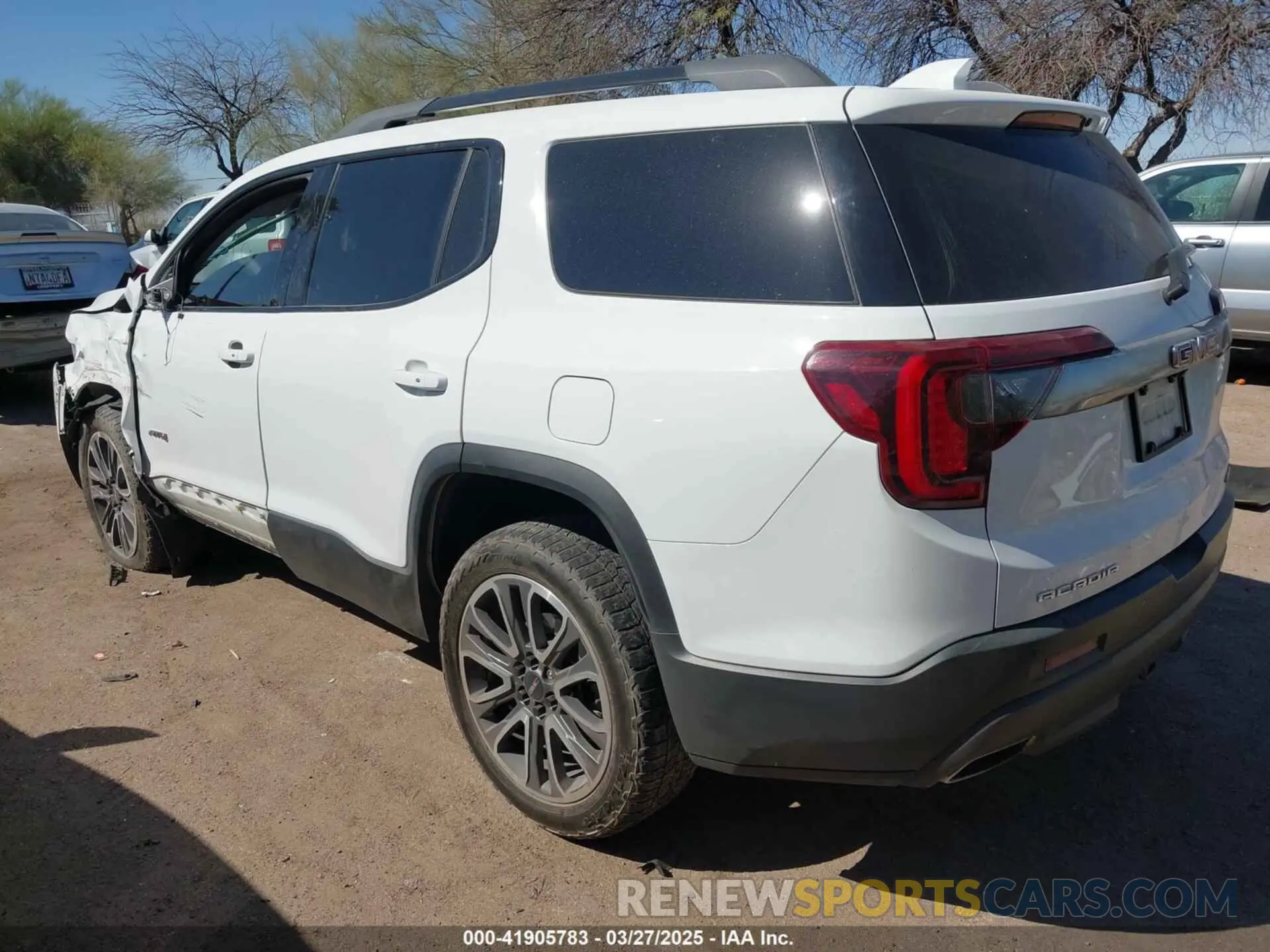 3 fotografías del automóvil dañado 1GKKNLLS0LZ117901 GMC ACADIA 2020