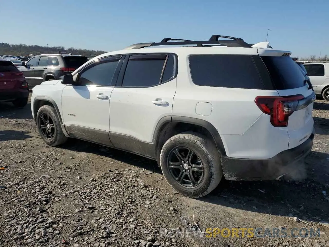 2 fotografías del automóvil dañado 1GKKNLLS1LZ144105 GMC ACADIA 2020
