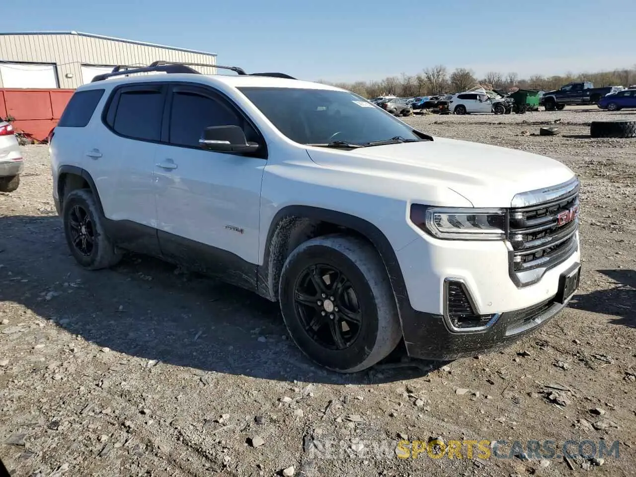 4 fotografías del automóvil dañado 1GKKNLLS1LZ144105 GMC ACADIA 2020
