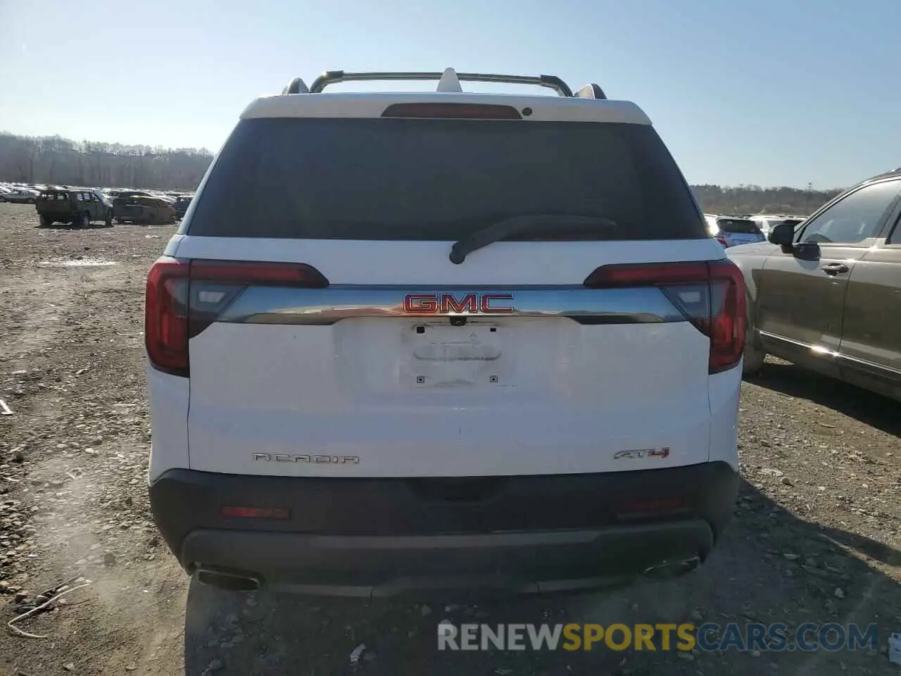 6 fotografías del automóvil dañado 1GKKNLLS1LZ144105 GMC ACADIA 2020