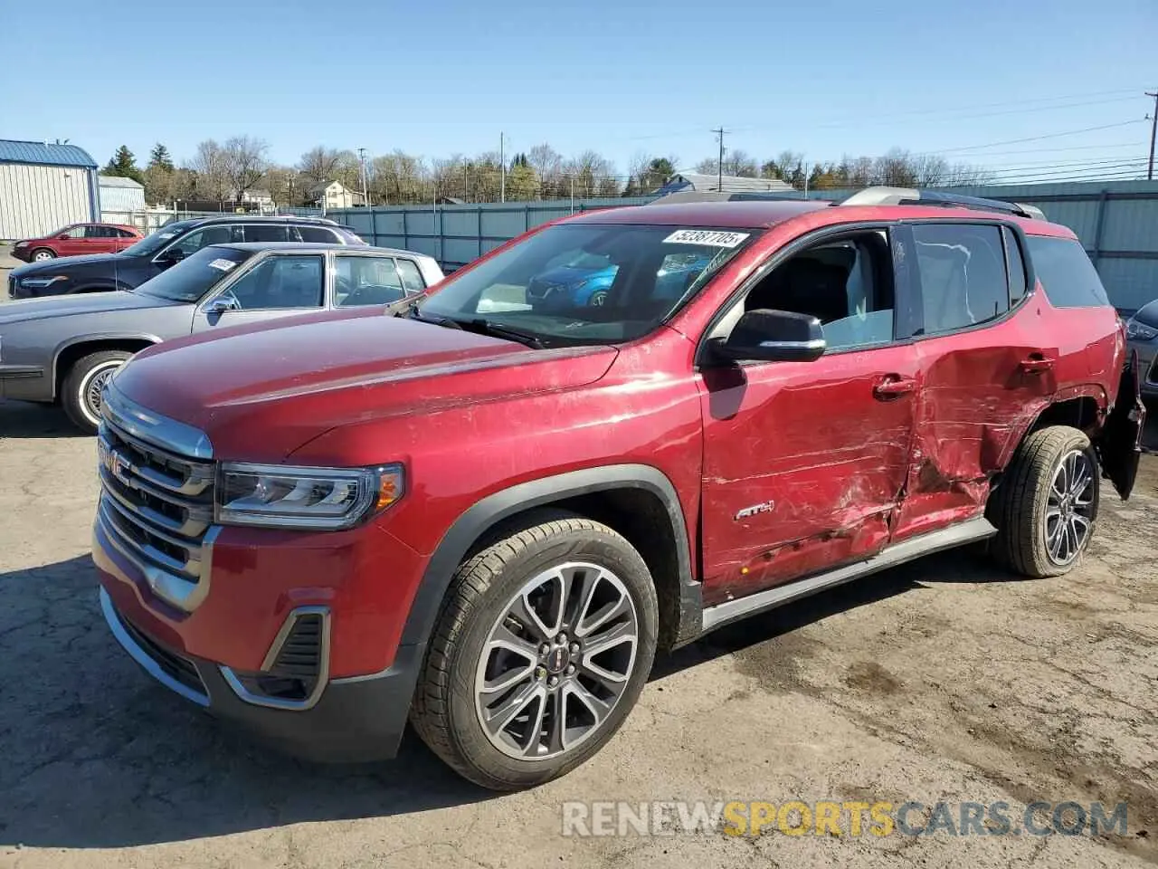 1 fotografías del automóvil dañado 1GKKNLLS6LZ144360 GMC ACADIA 2020