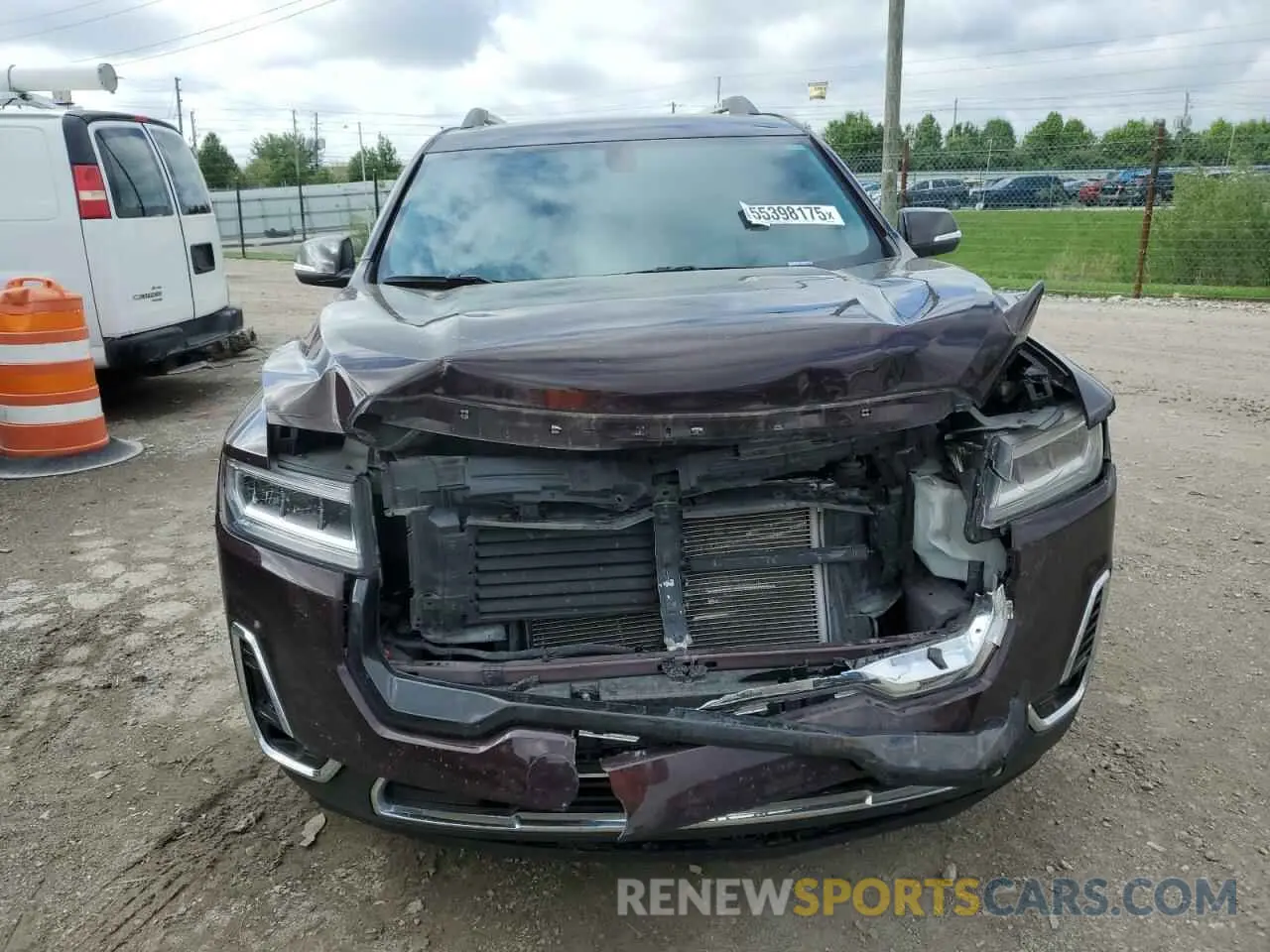 5 fotografías del automóvil dañado 1GKKNMLS6LZ239765 GMC ACADIA 2020
