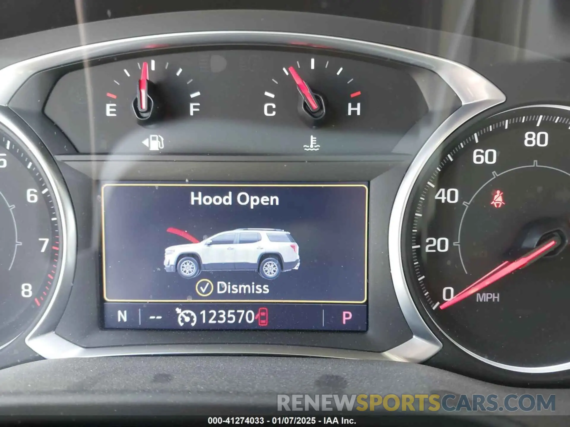 7 fotografías del automóvil dañado 1GKKNMLS7LZ153008 GMC ACADIA 2020