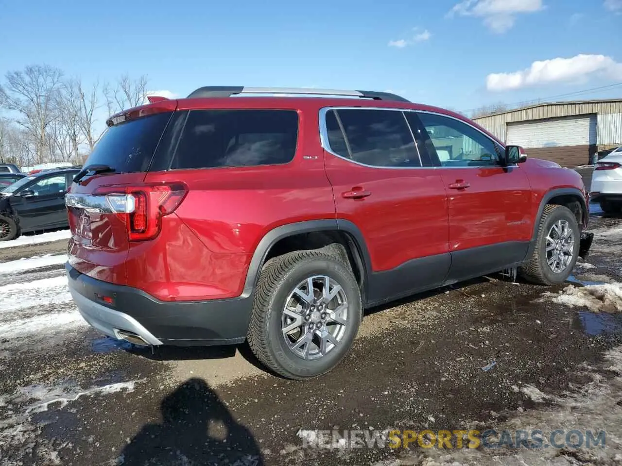 3 fotografías del automóvil dañado 1GKKNMLS8LZ177530 GMC ACADIA 2020