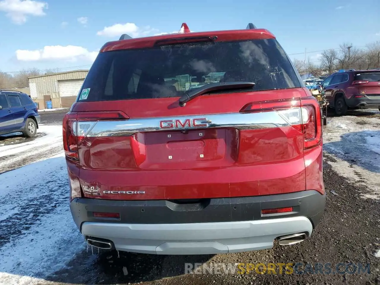 6 fotografías del automóvil dañado 1GKKNMLS8LZ177530 GMC ACADIA 2020