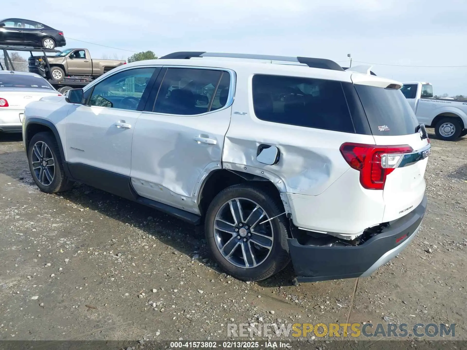 3 fotografías del automóvil dañado 1GKKNMLSXLZ139314 GMC ACADIA 2020
