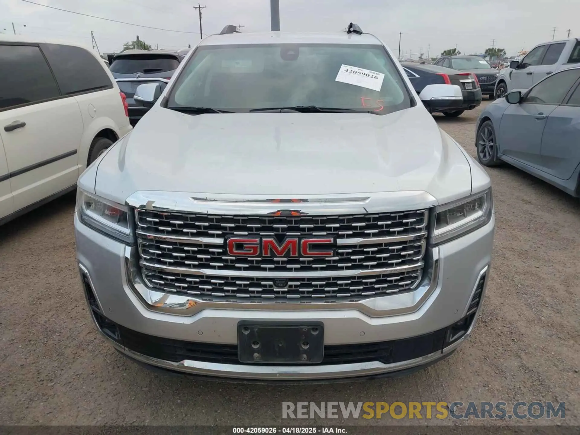 12 fotografías del automóvil dañado 1GKKNPLSXLZ194329 GMC ACADIA 2020