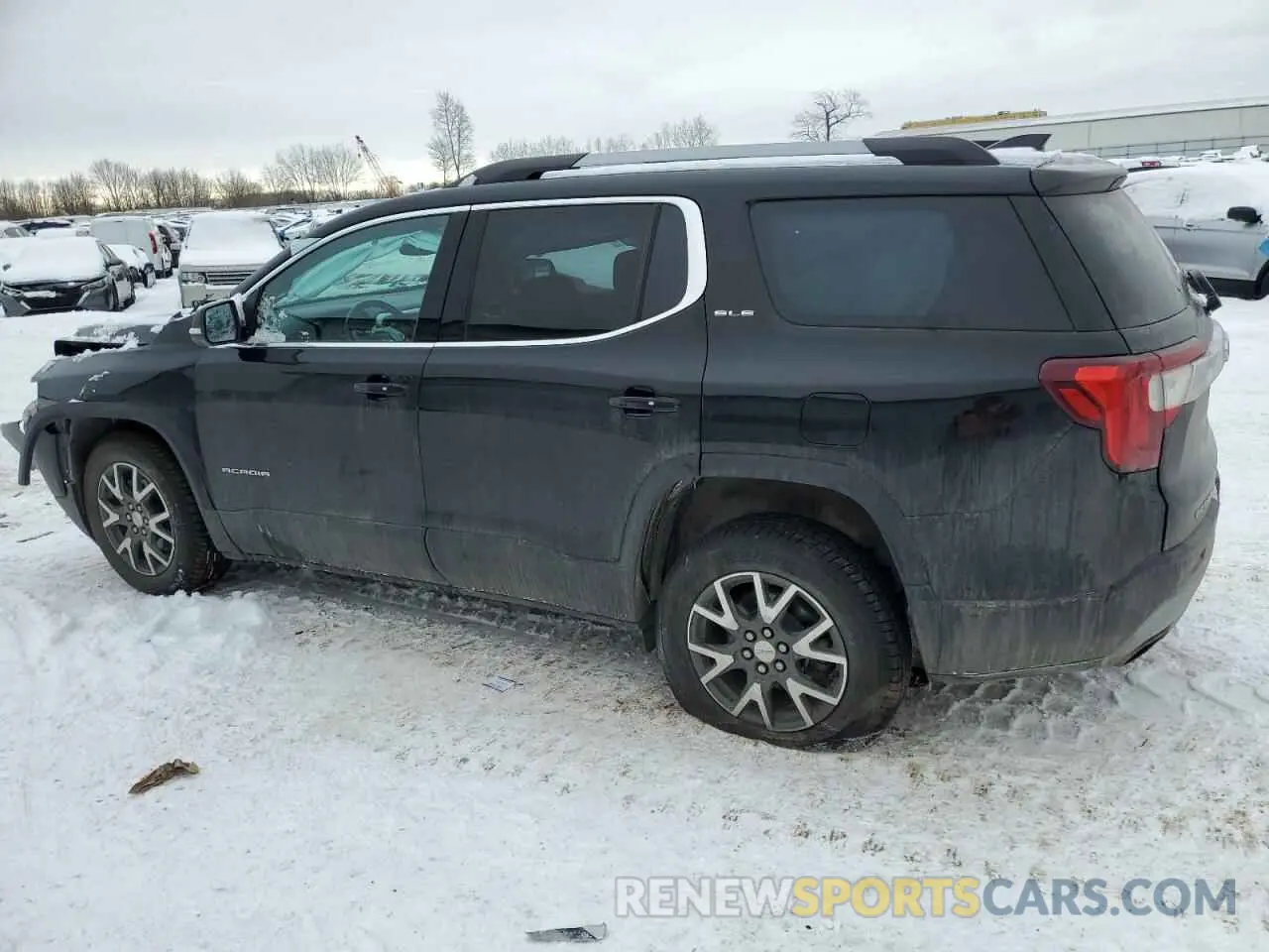 2 fotografías del automóvil dañado 1GKKNRLS0LZ186977 GMC ACADIA 2020