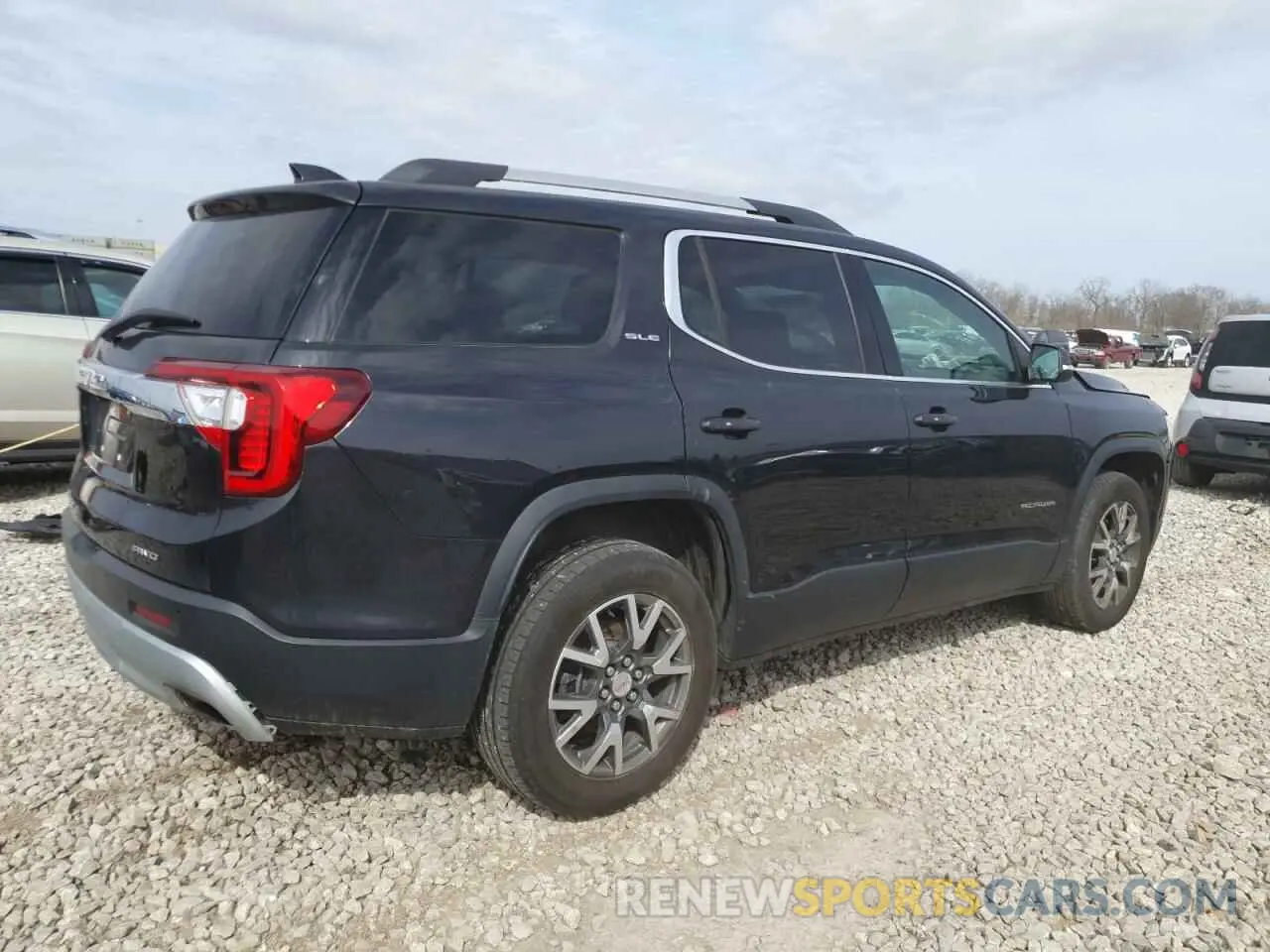3 fotografías del automóvil dañado 1GKKNRLS6LZ184621 GMC ACADIA 2020