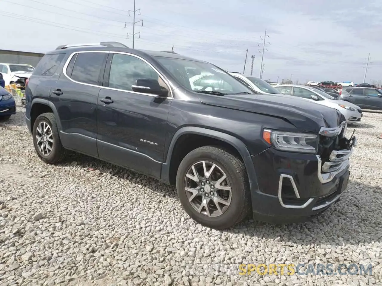 4 fotografías del automóvil dañado 1GKKNRLS6LZ184621 GMC ACADIA 2020