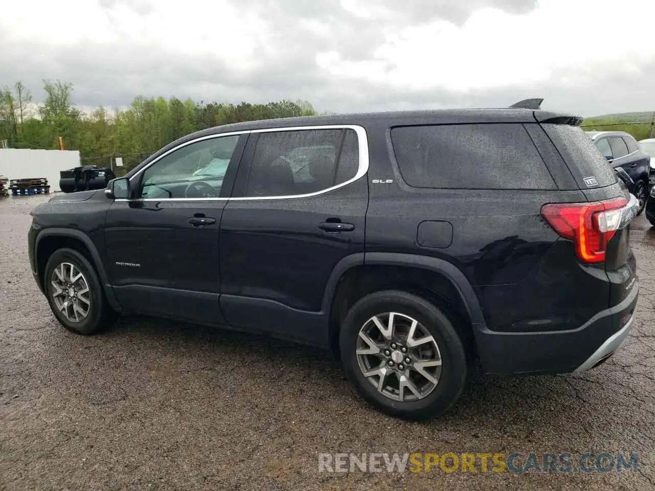 2 fotografías del automóvil dañado 1GKKNRLS7LZ240632 GMC ACADIA 2020
