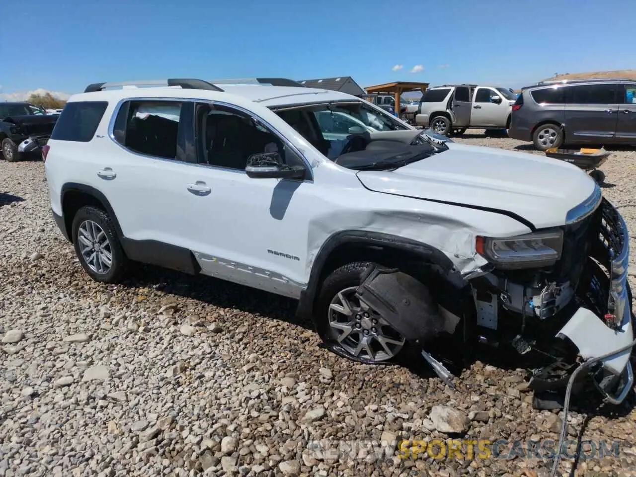 4 fotografías del automóvil dañado 1GKKNUL41LZ196423 GMC ACADIA 2020