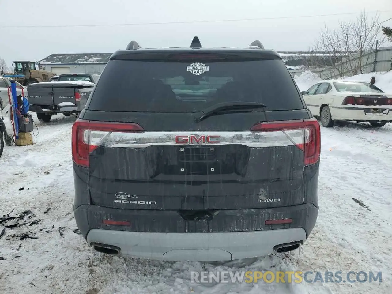 6 fotografías del automóvil dañado 1GKKNUL48LZ157196 GMC ACADIA 2020