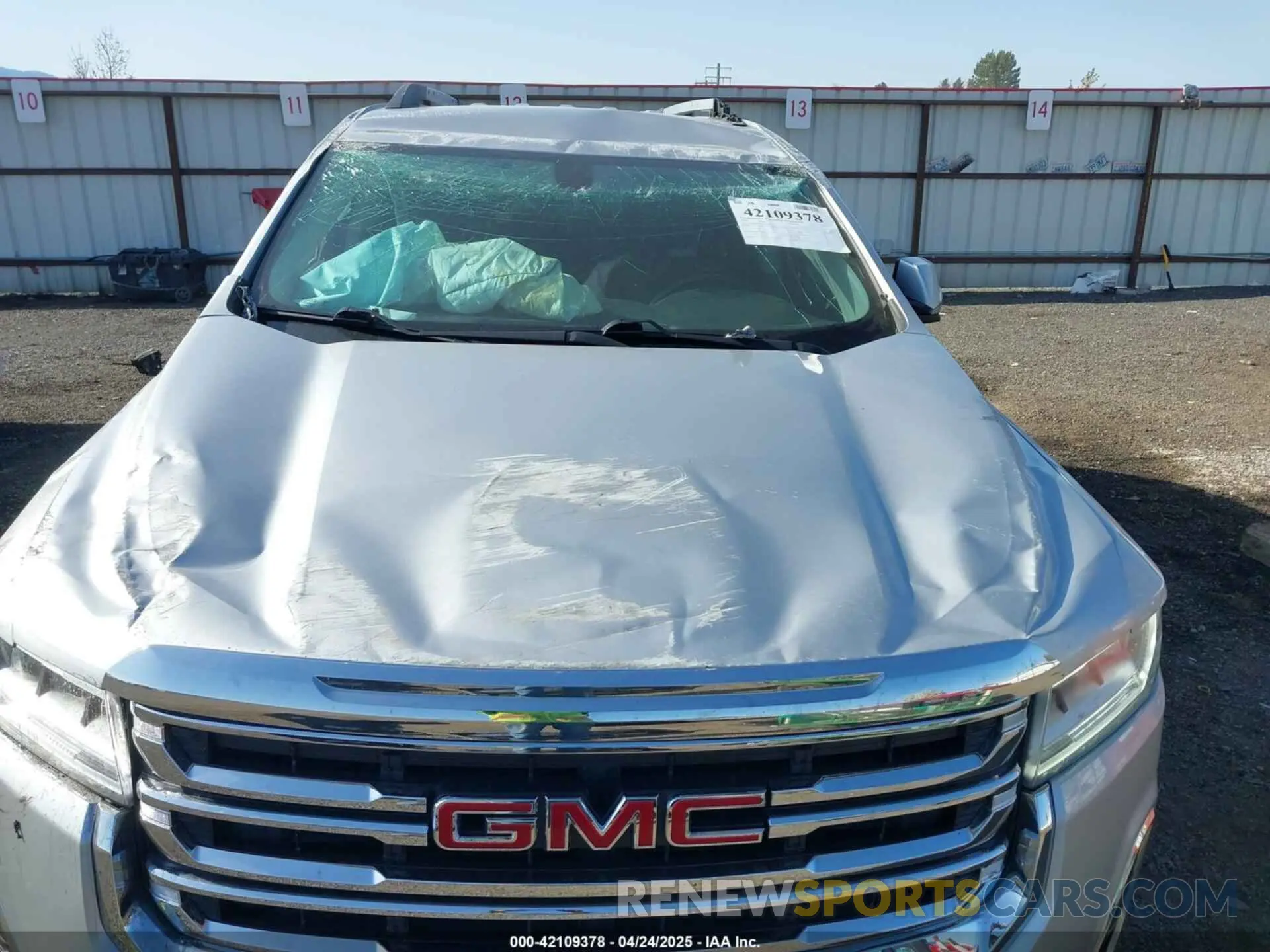 6 fotografías del automóvil dañado 1GKKNULS4LZ166119 GMC ACADIA 2020