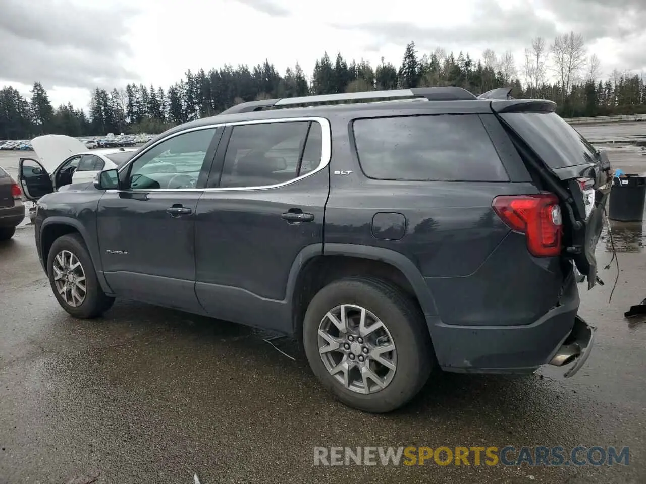 2 fotografías del automóvil dañado 1GKKNULS6LZ182791 GMC ACADIA 2020