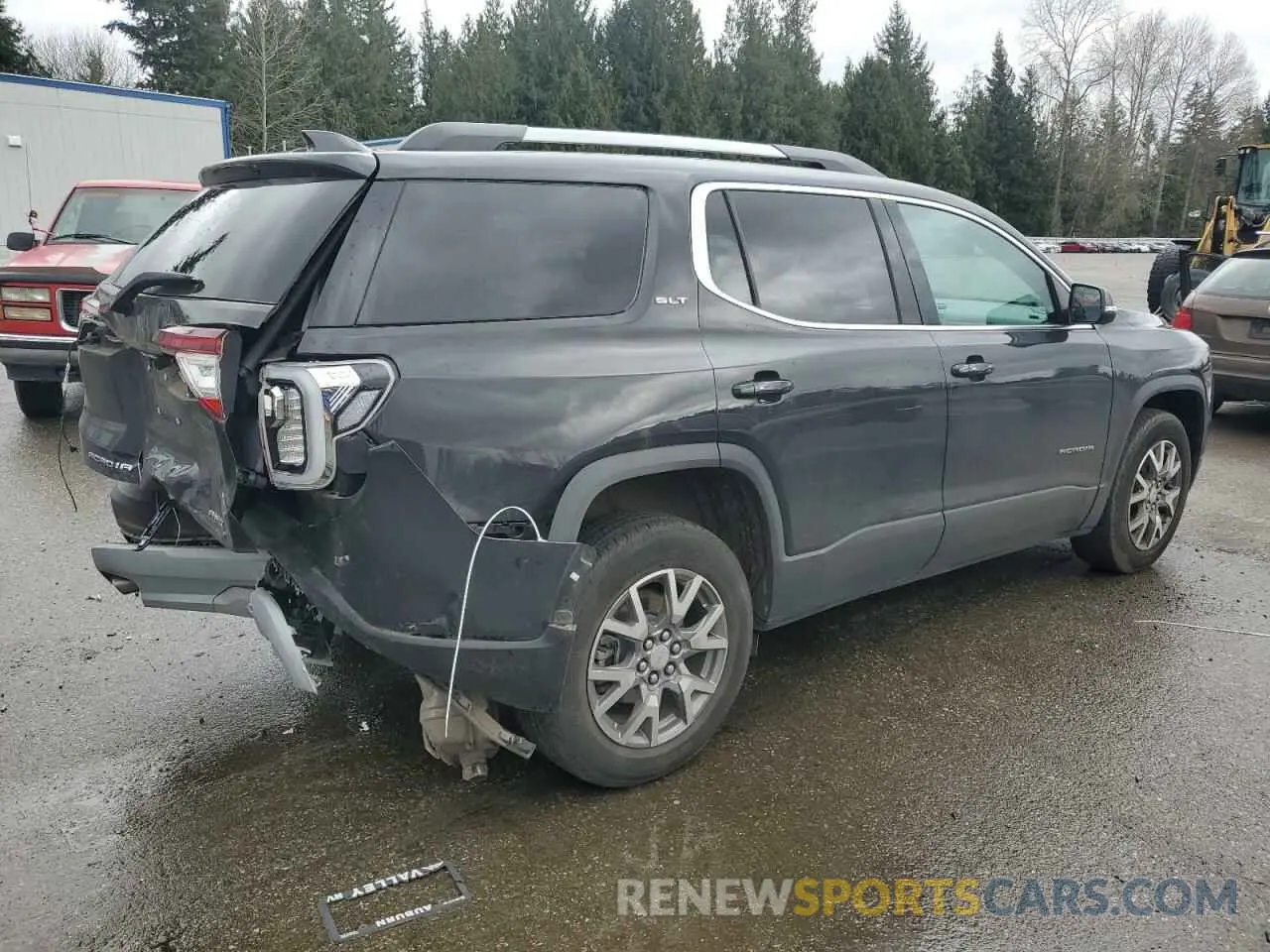 3 fotografías del automóvil dañado 1GKKNULS6LZ182791 GMC ACADIA 2020