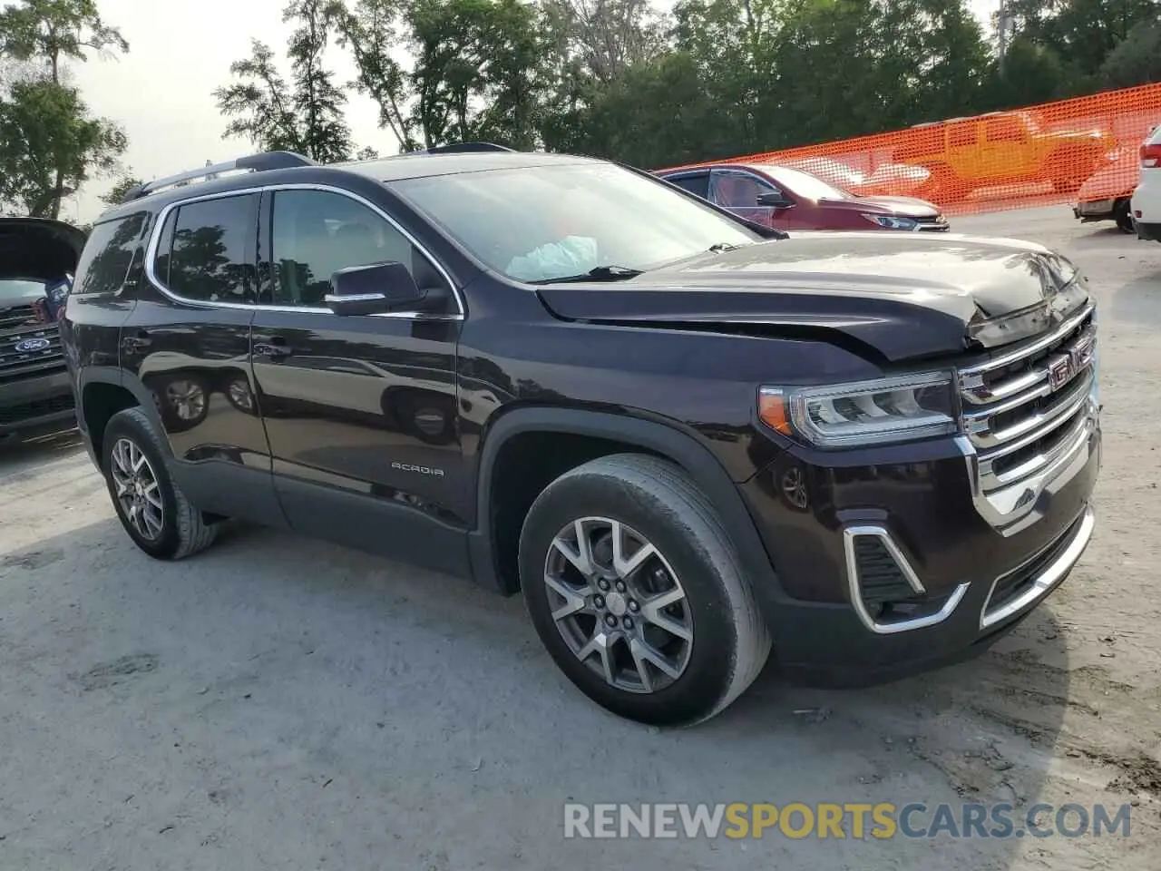 4 fotografías del automóvil dañado 1GKKNULS8LZ208369 GMC ACADIA 2020